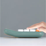 電卓 計算機 通販 電子計算機 使いやすい かわいい おしゃれ 大きめ 丸ボタン 12桁 ビジネス オフィス 家計管理 事務用品 事務 卓上電卓 卓上計算機 会計 簿記 経理 雑貨 学生 レトロ