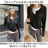 tシャツ レディース 長袖 通販 カットソー 重ね着風トップス レイヤード風ロンT カジュアル きれいめ無地 スリムフィット 通学通勤 あったか防寒 秋冬ファッション シンプルベーシック