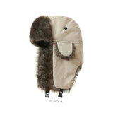 イヤーフラップキャップ 通販 帽子 冬用帽子 耳当て 防寒帽子 暖かい あったか パイロットキャップ 冷え対策 メンズ キャップ 防寒対策 寒さ対策 男女兼用 スノボー スキー おしゃれ 秋