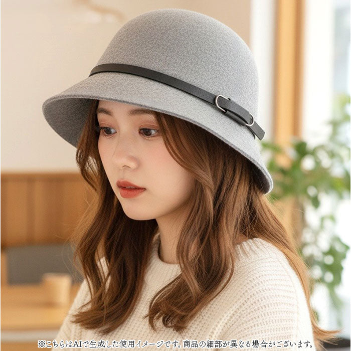 バケットハット レディース 秋冬 通販 バケハ ハット 帽子 ぼうし ウール つば広 冬 秋 おしゃれ オシャレ 女性 学生 かわいい 可愛い きれいめ 冬小物 ファッション小物