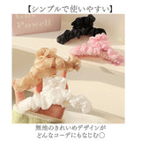 バンスクリップ 大きめ しっかり 通販 ヘアクリップ ヘアークリップ ヘアアクセサリー 髪飾り 髪留め まとめ髪 シアー フリル ハーフアップ シンプル 無地 おしゃれ 上品 きれいめ