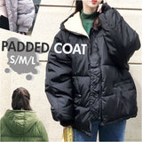中綿コート レディース 通販 中綿ジャケット ブルゾン キルティングジャケット コート ジャケット アウター オーバーサイズ ビッグシルエット 大きいサイズ 長袖? 秋 冬 中綿 軽量 防寒