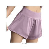 ヨガパンツ ショートパンツ ヨガウェア インナー付 通販 ヨガ パンツ スポーツウェア トレーニングパンツ ヨガウエア ショート 短め レディース フィットネスパンツ ショート丈