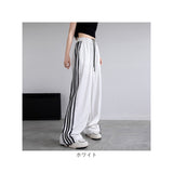 サイドライン パンツ レディース 通販 ラインパンツ サイドラインパンツ ワイドパンツ シャカシャカパンツ ダンスパンツレディース ズボン レディースパンツ ボトムス レース
