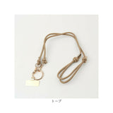 Rename ショルダーストラップ 細め 通販 リネーム RSL24030 スマホショルダーストラップ スマホストラップ ネックストラップ 携帯ストラップ 大人 かわいい おしゃれ レディース メンズ