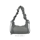 Rename ショルダーバッグ リネーム RSN24029 通販 ショルダーバック ショルダー バッグ 斜めがけバッグ レディース 小さめ 軽量 軽い カジュアル ギャザー リボン 旅行 通勤 おしゃれ