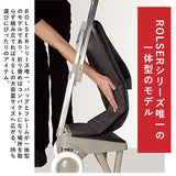 ロルサー ROLSER ショッピングカート 通販 おしゃれ 2輪 40L PLEGAMATIC 折りたたみ カート キャリーバッグ キャリーバック 軽量 軽い ショッピングキャリー 静音 静か 安定走行