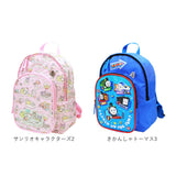 リュック キッズ キャラクター 通販 リュックサック バックパック デイパック キッズリュック M フロントポケット 反射ワッペン 女児 女の子 窓付き 習い事 アウトドア 子ども 子供