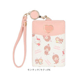 パスケース リール付き サンリオ 通販 定期入れ リール付きパスケース リールパスケース リール付き定期入れ sanrio グッズ 定期券入れ 定期券ケース レディース キャラクター おしゃれ