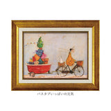 サムトフト 絵画 通販 約 30cm × 39cm Sam toft アートフレーム おしゃれ サム トフト アートパネル アートポスター 作品 販売 絵 フレーム アート ポスター 壁掛け インテリア イギリス