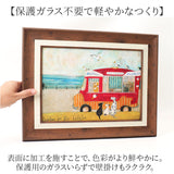 サムトフト 絵画 通販 約 30cm × 39cm Sam toft アートフレーム おしゃれ サム トフト アートパネル アートポスター 作品 販売 絵 フレーム アート ポスター 壁掛け インテリア イギリス