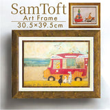 サムトフト 絵画 通販 約 30cm × 39cm Sam toft アートフレーム おしゃれ サム トフト アートパネル アートポスター 作品 販売 絵 フレーム アート ポスター 壁掛け インテリア イギリス