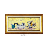 サムトフト 絵画 通販 約 32cm × 62cm Sam toft アートフレーム おしゃれ サム トフト アートパネル アートポスター 作品 販売 絵 フレーム アート ポスター 壁掛け インテリア イギリス