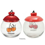 キャンディ ポット ガラス 通販 キャンディポット ガラスキャニスター キャニスター 小物入れ 保存容器 ガラス保存容器 ガラス容器 保存瓶 キャラクター おしゃれ かわいい ガラス製