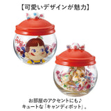 キャンディ ポット ガラス 通販 キャンディポット ガラスキャニスター キャニスター 小物入れ 保存容器 ガラス保存容器 ガラス容器 保存瓶 キャラクター おしゃれ かわいい ガラス製