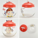 キャンディ ポット ガラス 通販 キャンディポット ガラスキャニスター キャニスター 小物入れ 保存容器 ガラス保存容器 ガラス容器 保存瓶 キャラクター おしゃれ かわいい ガラス製