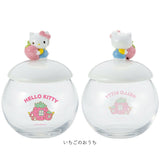 キャンディ ポット ガラス 通販 キャンディポット ガラスキャニスター キャニスター 小物入れ 保存容器 ガラス保存容器 ガラス容器 保存瓶 キャラクター おしゃれ かわいい ガラス製