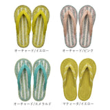 室内履き 草履 通販 おしゃれ スリッパ サンダル レディース 履きやすい コットンサンダル ビーサン型 ビーチサンダル型 室内サンダル 室内履き ルームサンダル ルームシューズ スリッパ