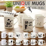 マグカップ おもしろ 通販 コップ マグ カップ ペン立て ペンスタンド 面白い イラスト かわいい おしゃれ 可愛い 箱入り ギフト 贈り物 コーヒーカップ ティーカップ 食器 洋食器