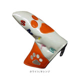 パターカバー マグネット式 通販 ピンタイプ 肉球デザイン ゴルフヘッドカバー ゴルフクラブ ゴルフ用品 保護カバー マグネット開閉 落下防止 かわいい ユニーク ゴルフアクセサリー