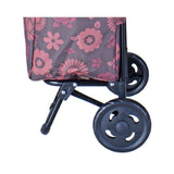 ショッピングカート おしゃれ 通販 ショッピングキャリーカート お買い物キャリー カート ソフトキャリーバック エコバッグ キャリー付き 保冷バッグ 保冷トートバッグ キャスター付き