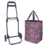 ショッピングカート おしゃれ 通販 ショッピングキャリーカート お買い物キャリー カート ソフトキャリーバック エコバッグ キャリー付き 保冷バッグ 保冷トートバッグ キャスター付き