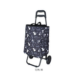 ショッピングカート おしゃれ 通販 ショッピングキャリーカート お買い物キャリー カート ソフトキャリーバック エコバッグ キャリー付き 保冷バッグ 保冷トートバッグ キャスター付き