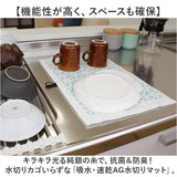 Nicott ニコット 水切りマット キッチン 通販 吸水マット 水切り用マット 水切り用品 吸水水切りマット シンクマット 吸水 速乾 防臭 繰り返し 洗濯可能 生活用品 台所用品 キッチン用品