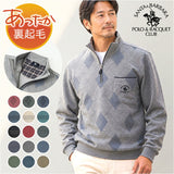 サンタバーバラ トレーナー 6641 通販 プルオーバー メンズ ブランド SANTA BARBARA POLO & RACQUET CLUB 裏起毛 ハーフジップ ゴルフウェア ハイネック スタンドネック おしゃれ シニア