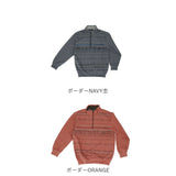 サンタバーバラ トレーナー 6547 通販 プルオーバー メンズ ブランド SANTA BARBARA POLO & RACQUET CLUB 裏起毛 ハーフジップ ゴルフウェア ハイネック スタンドネック おしゃれ シニア