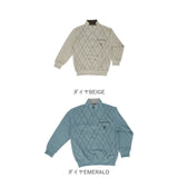 サンタバーバラ トレーナー 6547 通販 プルオーバー メンズ ブランド SANTA BARBARA POLO & RACQUET CLUB 裏起毛 ハーフジップ ゴルフウェア ハイネック スタンドネック おしゃれ シニア