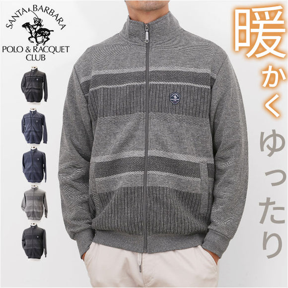 サンタバーバラ ジャケット 通販 ブリスタージャケット メンズ 上着 アウター ジャンパー ブルゾン ジップアップ SANTA BARBARA POLO & RACQUET CLUB ブランド ゴルフウェア シニア