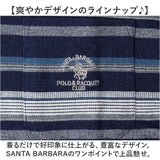 サンタバーバラ ポロシャツ 6543 通販 ポロ シャツ 鹿の子ポロシャツ 長袖 ブランド SANTA BARBARA POLO & RACQUET CLUB メンズ 胸ポケット ゴルフ シニア ポケット付き おしゃれ