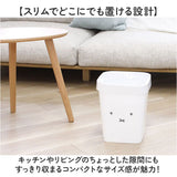 ダストボックス キャラクター 通販 ゴミ箱 ごみ箱 ごみばこ STOX ストックス ティーズファクトリー ストッパー付き スリム 小さめ 子供部屋 リビング 寝室 キッチン インテリア シンプル