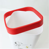 ダストボックス キャラクター 通販 ゴミ箱 ごみ箱 ごみばこ STOX ストックス ティーズファクトリー ストッパー付き スリム 小さめ 子供部屋 リビング 寝室 キッチン インテリア シンプル