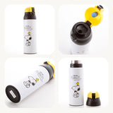 ステンレスボトル キャラクター 500ml おしゃれ 直飲み 子ども スケーター ワンプッシュ ダイレクトボトル かわいい 保冷 保温 水筒 子供 キッズ 軽量 トトロ ディズニー スヌーピー