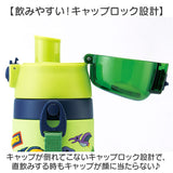 SKATER スケーター 水筒 キッズ 直飲み SDPV5 通販 日本製 ステンレスボトル ダイレクトボトル ステンレス 480ml ワンタッチ 立体プリント 3D ロック付き 保冷 保温 ベルト付き 女の子