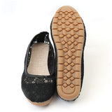 フラット パンプス 歩きやすい 通販 フラットパンプス レースパンプス フラットシューズ レース 透け感 ローヒール ラウンドトゥ 痛くない 疲れない 柔らかい ぺたんこ 通気性 メッシュ