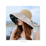 つば広ハット 帽子 レディース 通販 ハット サンバイザー ツバ広 折り畳み 折りたたみ リボン付き UVカット 紫外線防止 大きめ 大きいサイズ 通気性 ワイヤー入り すっぽり被れる 綿 麻