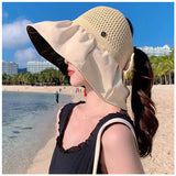 つば広ハット 帽子 レディース 通販 ハット サンバイザー ツバ広 折り畳み 折りたたみ リボン付き UVカット 紫外線防止 大きめ 大きいサイズ 通気性 ワイヤー入り すっぽり被れる 綿 麻