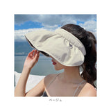 サンバイザー 帽子 つば広 通販 ハット ツバ広 麦わら帽子 uvカット 紫外線防止 春 夏 コンパクト 通気性 吸水 速乾 メッシュ ゴルフ テニス スポーツ