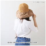 つば広ハット 帽子 レディース 収納付き 通販 ハット サンバイザー ツバ広 リボン付き 大きめ 大きいサイズ 折り畳み 折りたたみ 通気性 すっぽり被れる 春 夏 エレガント カジュアル