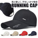 ランニング キャップ 深め 帽子 通販 ランニングキャップ スポーツキャップ ベースボールキャップ ゴルフキャップ cap CAP ゴルフ 野球帽 ジョギング スポーツ 日よけ 日除け カジュアル