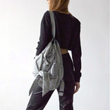 2way リュック ショルダー 通販 肩掛けバッグ レディース ボディバッグ ショルダーバッグ a4 リュックサック 肩掛け バッグ バックパック 鞄 かばん カバン キルティング リボン 大容量