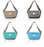 ショルダーバッグ  アドナインス addninth  ボディーバッグ メッセンジャーバッグ メンズ レディース 斜めがけ 通販 かわいい シンプル カラ 男女兼用バッグ  sfa0333