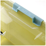 収納ボックス フタ付き おしゃれ 通販 収納ケース 収納 ボックス おもちゃ箱 衣類収納 プラスチック 可愛い スタッキング SPICE OF LIFE 中身が見やすいスマイルボックス Mサイズ