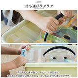収納ボックス フタ付き おしゃれ 通販 収納ケース 収納 ボックス おもちゃ箱 衣類収納 プラスチック 可愛い スタッキング SPICE OF LIFE 中身が見やすいスマイルボックス Mサイズ