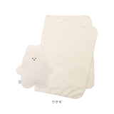 ひざ掛け ブランケット 通販 クッションインブランケット ふわふわブランケット ひざかけ 膝掛け センバドー ぬいぐるみ 暖かい 軽い あったか ふわふわ 冷房対策 70×100cm 贈り物