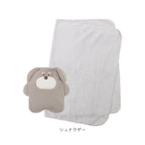 ひざ掛け ブランケット 通販 クッションインブランケット ふわふわブランケット ひざかけ 膝掛け センバドー ぬいぐるみ 暖かい 軽い あったか ふわふわ 冷房対策 70×100cm 贈り物