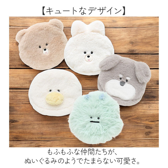 アニマル ポーチ 通販 小物入れ メイクポーチ 化粧ポーチ 袋 フェイスポーチ アニマルポーチ メイク道具 もこもこ 動物 かわいい 女の子 高校生 収納 ケース 雑貨 グッズ 子ども キッズ